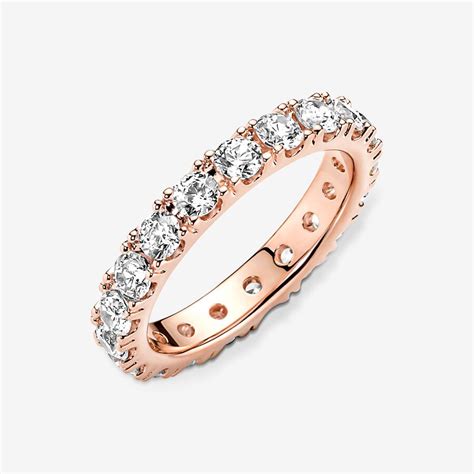 pandora eternity ring|pandora eternity ring rose gold.